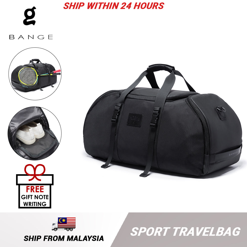 Bange Sport Multi Compartment Big Capacity 3in1 Travel Bag with Dry & Wet Separation Compartment