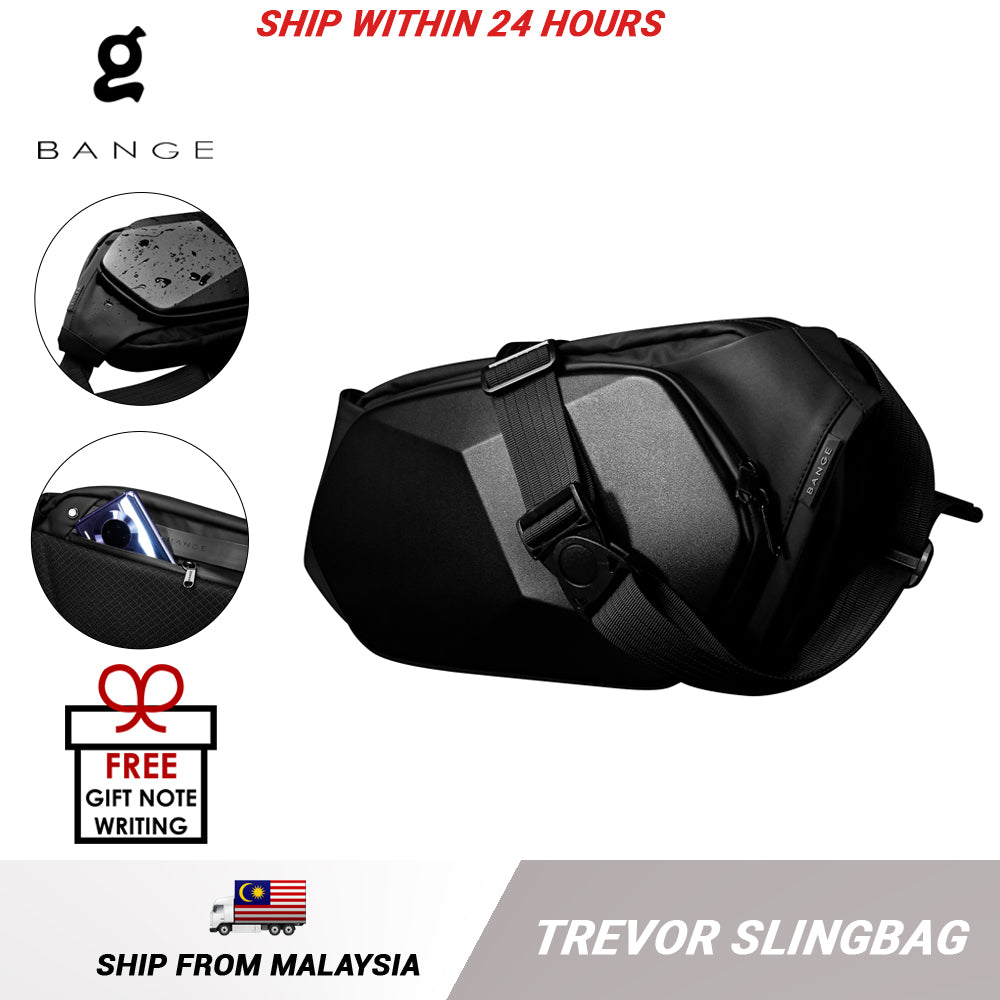 Bange Trevor Water-Resistant Big Capacity Sling Bag