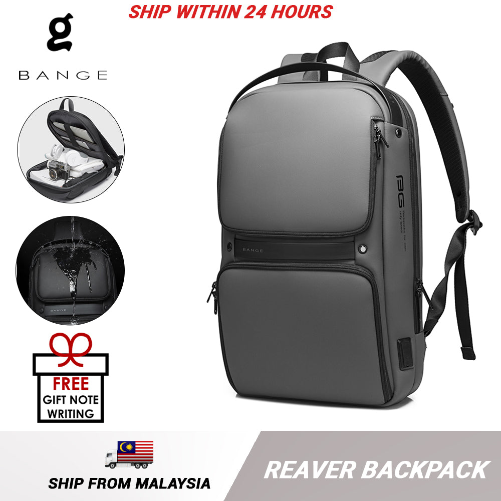 Bange Reaver 15.6inch Business Multi Compartment Water Resistant Laptop Backpack