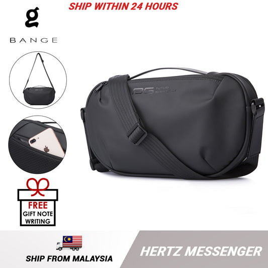Bange Hertz Water-Resistant Messenger/Sling Bag