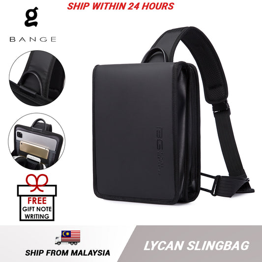 Bange Lycan Multi Compartment Water-Resistant Sling Bag