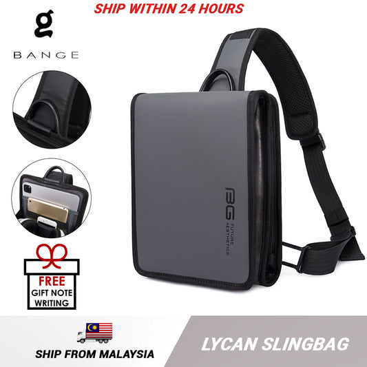 Bange Lycan Multi Compartment Water-Resistant Sling Bag