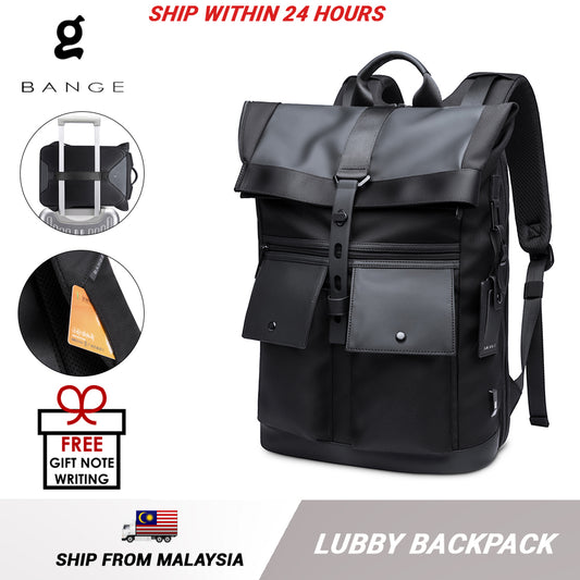 Bange Lubby Multi Compartment Big Capacity Water Resistant Business Hidden Pocket Sport Travel Laptop Backpack