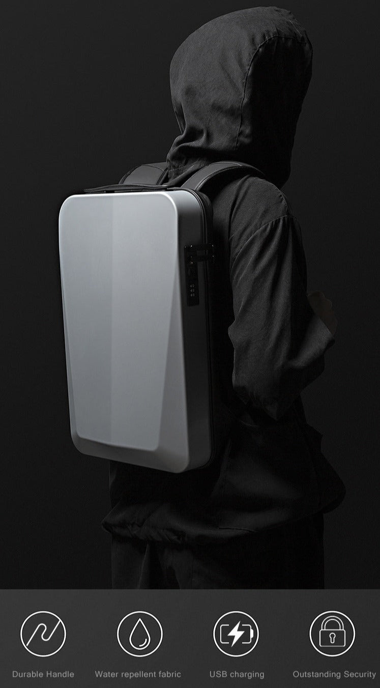 Bange City Anti-Theft Hard Cover Laptop Backpack (15.6)
