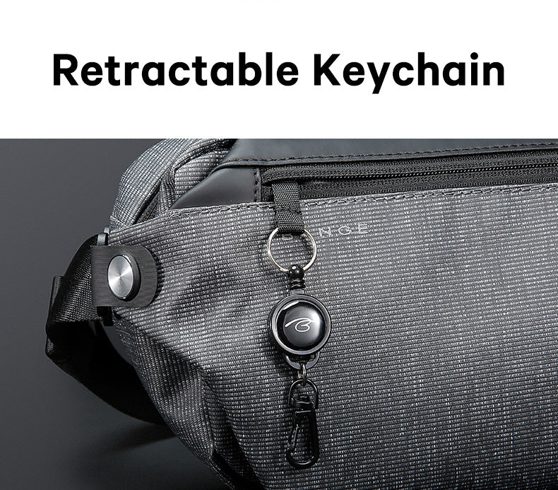 Bange Ruin Sling Bag Men with Retractable Key Chain