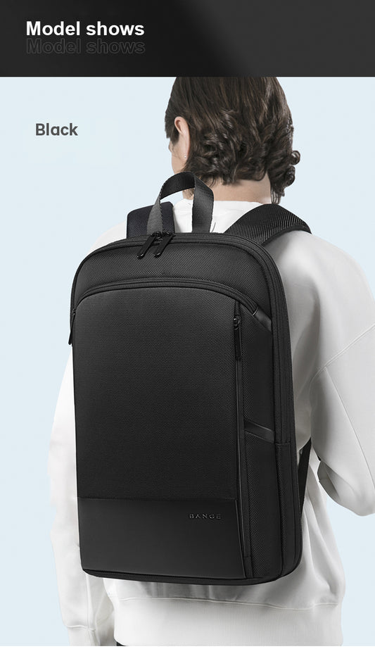 (15.6"/17.3'')Bange Gazon Expandable Light Water Resistant Anti-Theft Business Laptop Backpack Laptop Bag