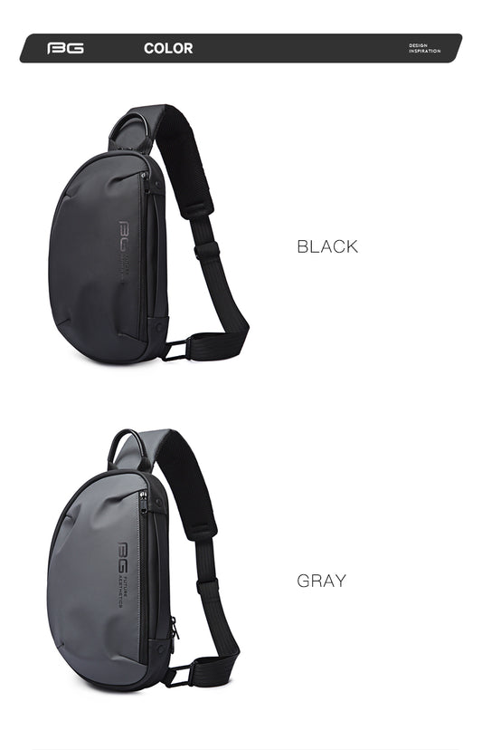 Bange Hertz  Multi Compartment Water-Resistant Sling Bag