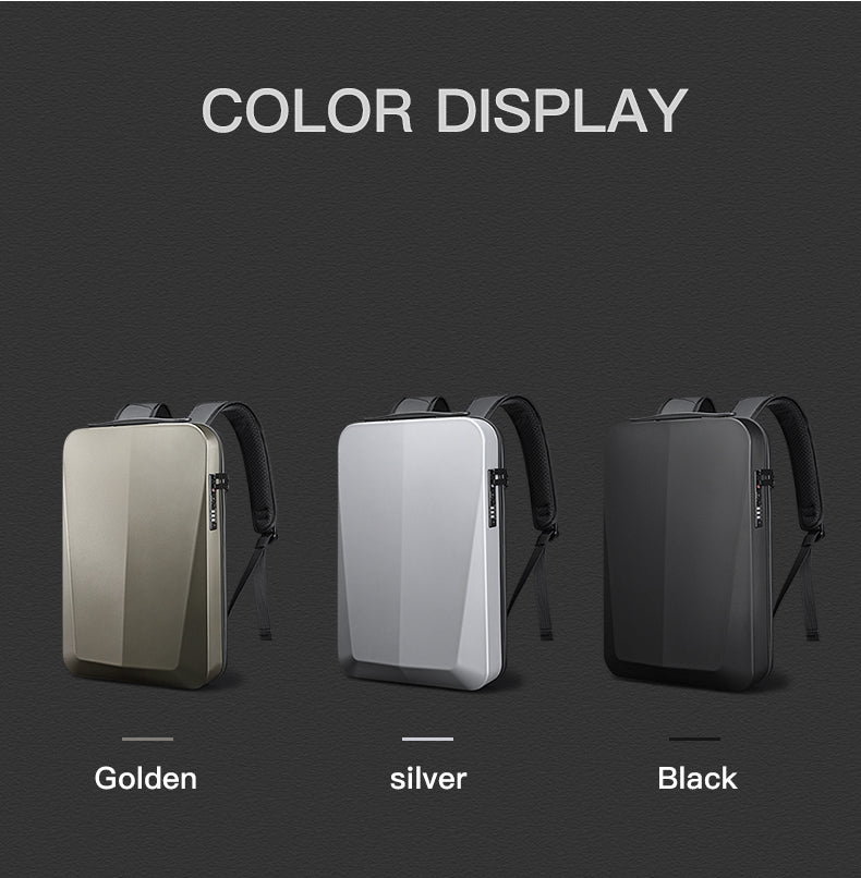 Bange City Anti-Theft Hard Cover Laptop Backpack (15.6)