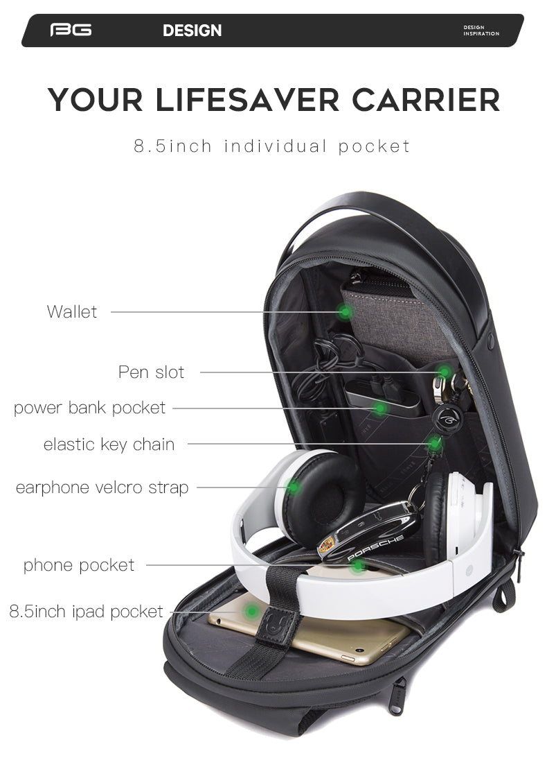 Bange Bounty Crossbody Sling Bag