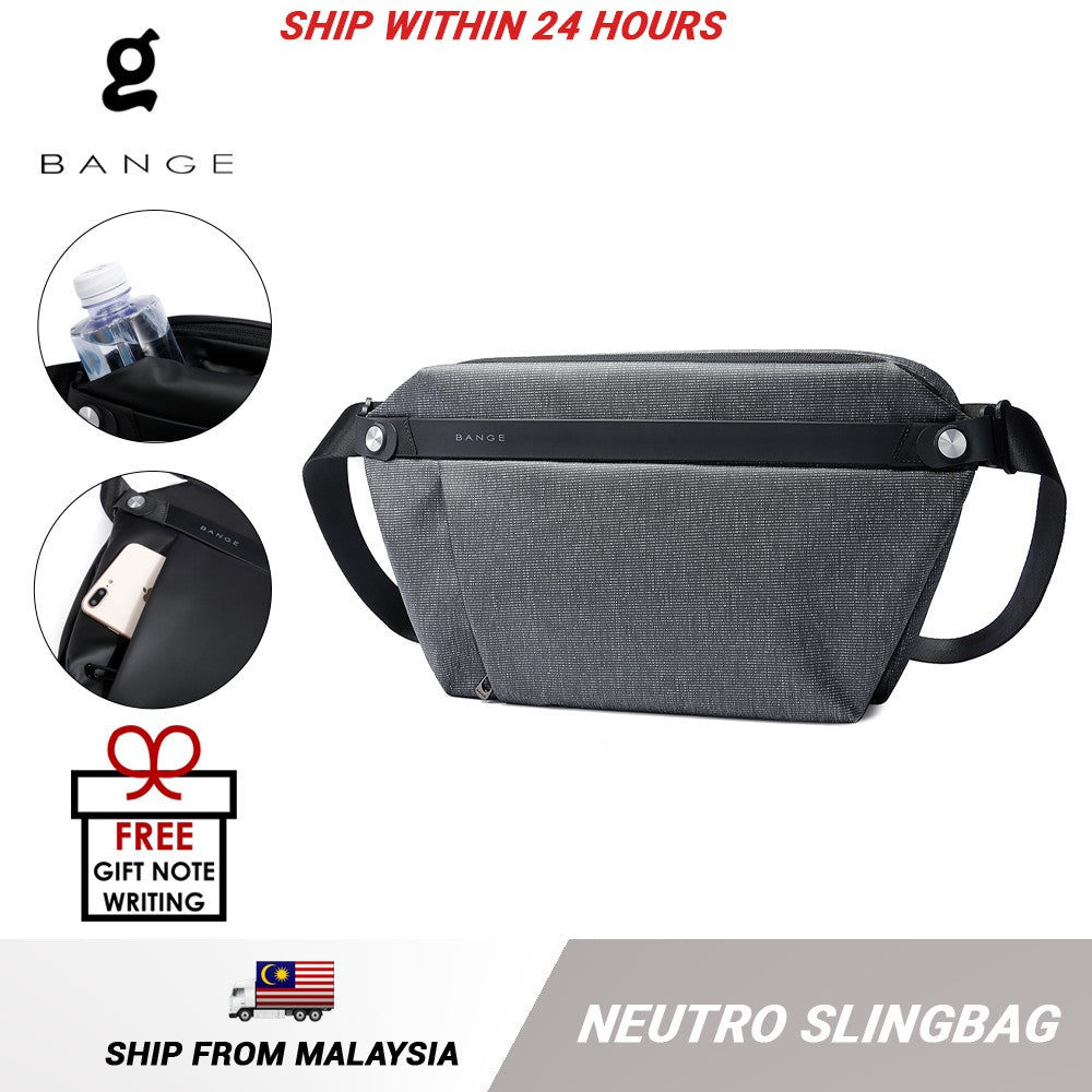 Bange Neutro Sling Bag Men with Retractable Key Chain