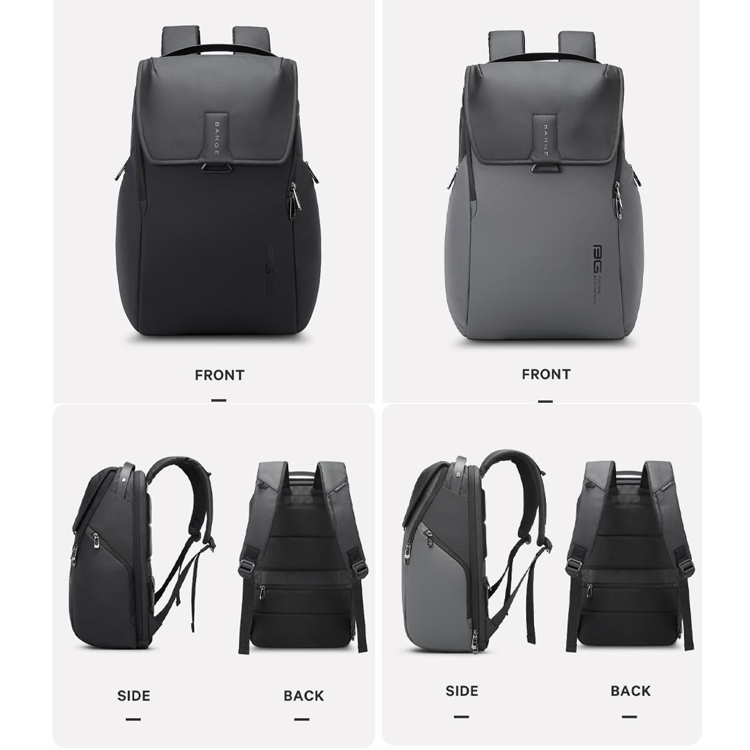 Bange Fade Laptop Backpack Water-Resistant and Multi Compartment Business Professional Travel (15.6")